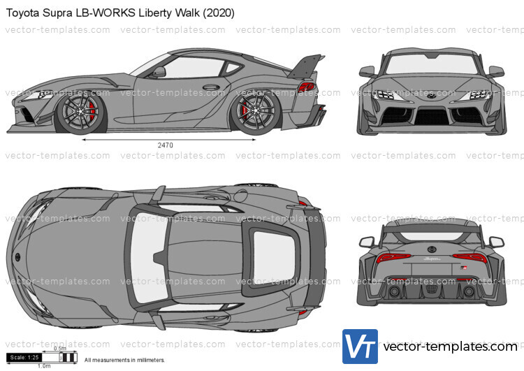 Toyota Supra LB-WORKS Liberty Walk