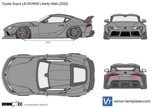 Toyota Supra LB-WORKS Liberty Walk