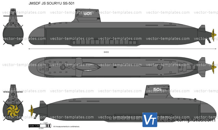 JMSDF JS SOURYU SS-501