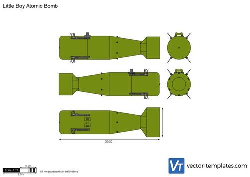 Little Boy Atomic Bomb