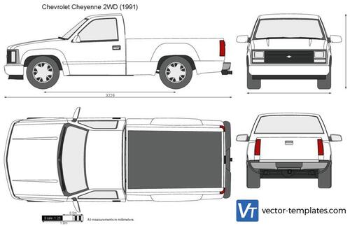 Chevrolet Cheyenne 2WD