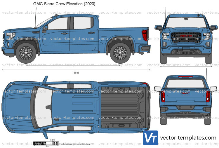 GMC Sierra Crew Elevation