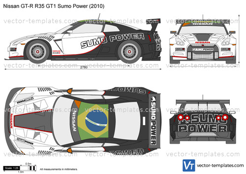 Nissan GT-R R35 GT1 Sumo Power