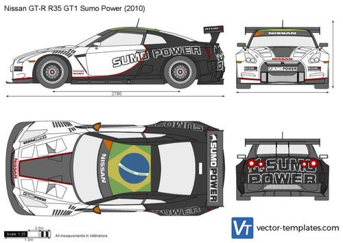 Nissan GT-R R35 GT1 Sumo Power