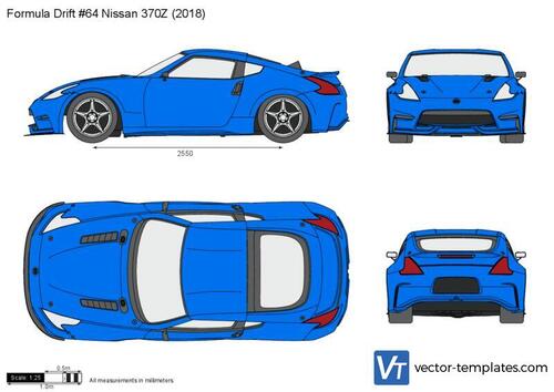 Nissan 370Z Formula Drift #64