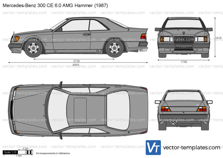 Mercedes-Benz 300CE 6.0 AMG Hammer