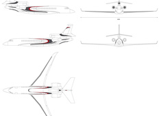 Dassault Falcon 8X Business Jet