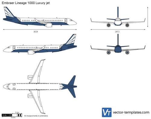 Embraer Lineage 1000 Luxury jet