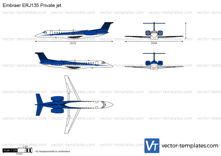 Embraer ERJ135 Private jet