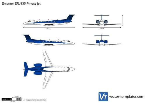 Embraer ERJ135 Private jet