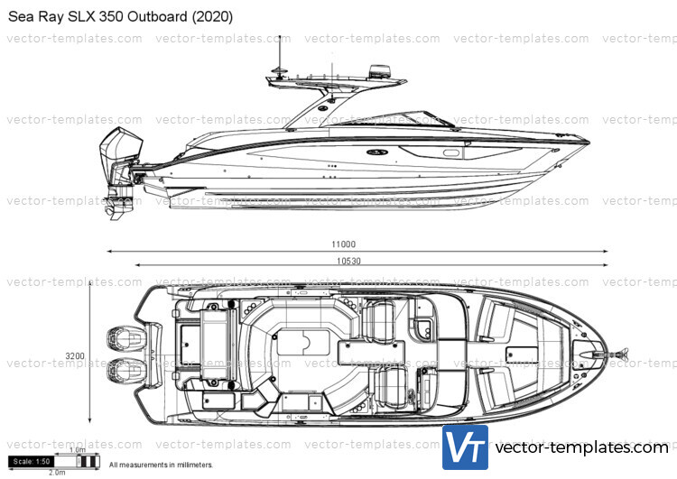 Sea Ray SLX 350 Outboard