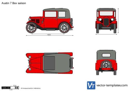 Austin 7 Box saloon