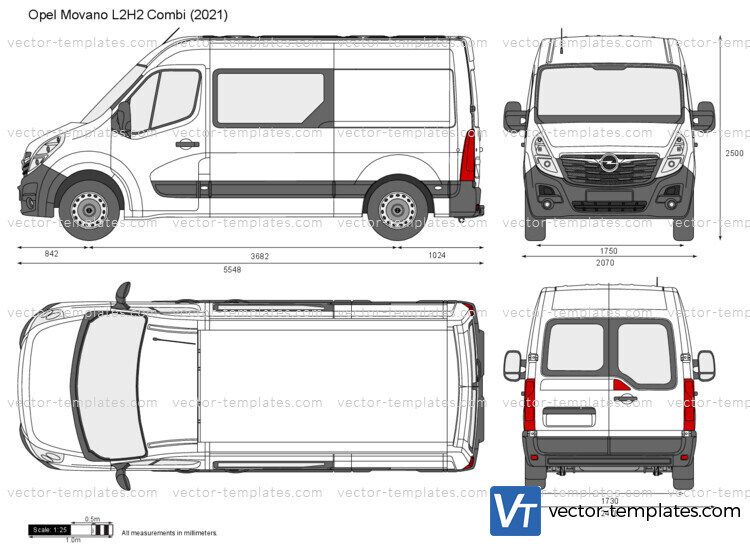 Opel Movano L2H2 Combi