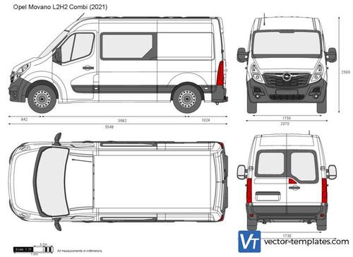 Opel Movano L2H2 Combi