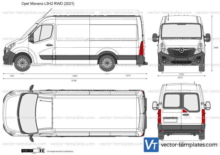 Opel Movano L3H2 RWD