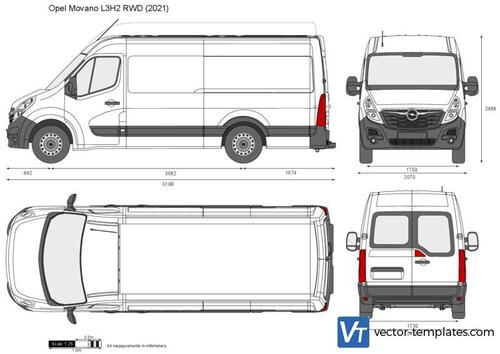 Opel Movano L3H2 RWD