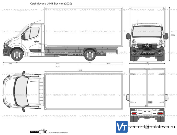 Opel Movano L4H1 Box van