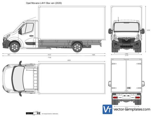 Opel Movano L4H1 Box van