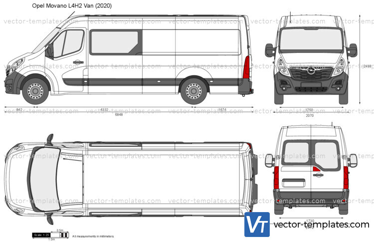 Opel Movano L4H2 Combi