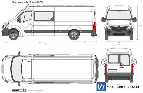 Opel Movano L4H2 Combi