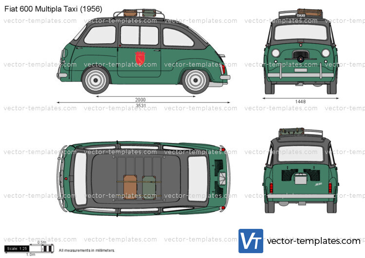 Fiat 600 Multipla Taxi