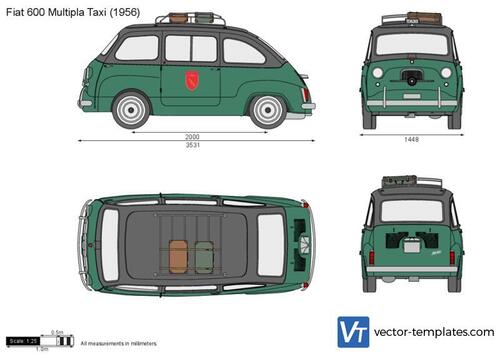 Fiat 600 Multipla Taxi