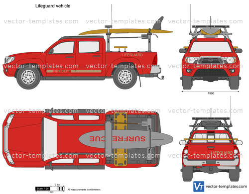 Lifeguard vehicle