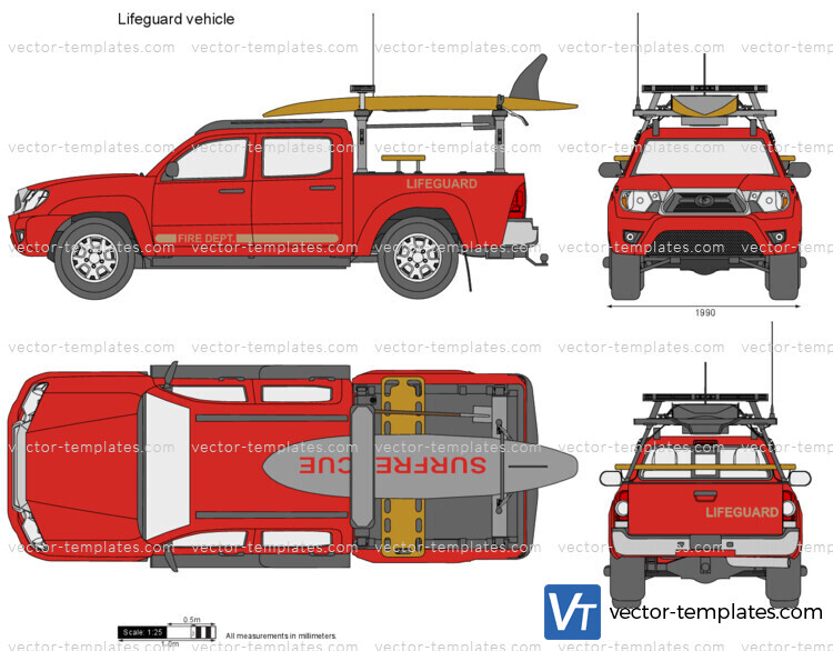 Lifeguard vehicle