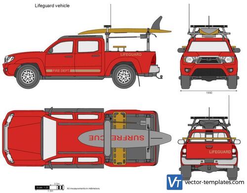 Lifeguard vehicle