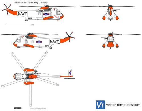 Sikorsky SH-3 Sea King US Navy