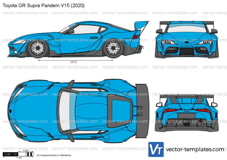 Toyota GR Supra Pandem V15