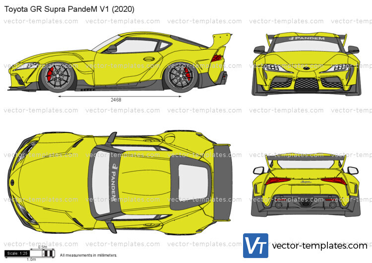 Toyota GR Supra PandeM V1