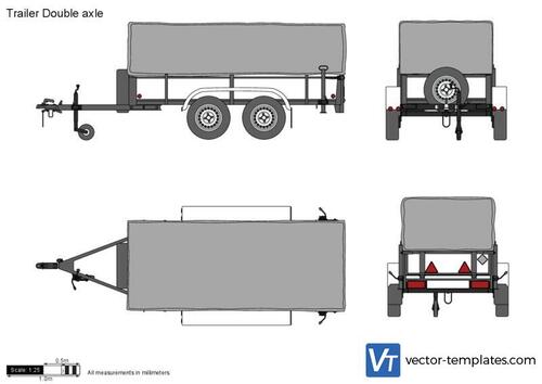 Trailer Double axle