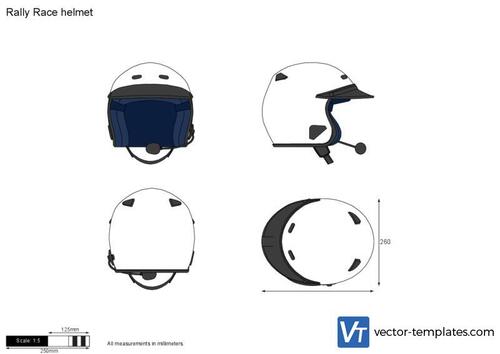 Rally Race helmet