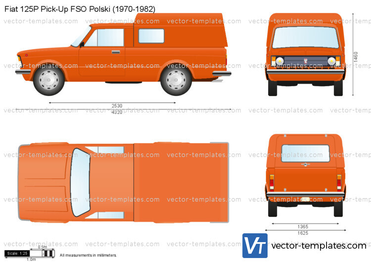 Fiat 125P Pick-Up FSO Polski