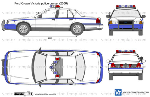 Ford Crown Victoria police cruiser