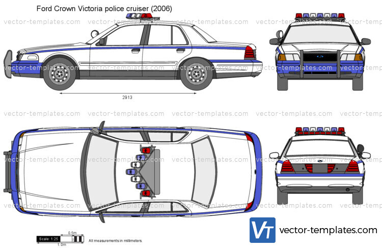 Ford Crown Victoria police cruiser