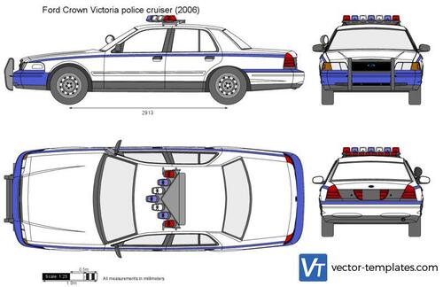 Ford Crown Victoria police cruiser