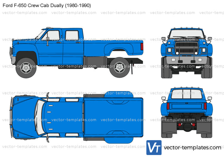 Ford F-650 Crew Cab Dually