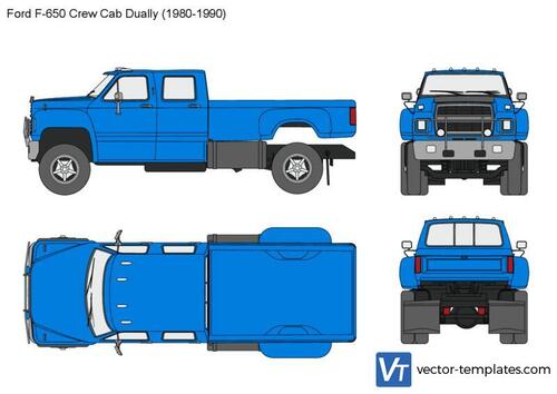 Ford F-650 Crew Cab Dually