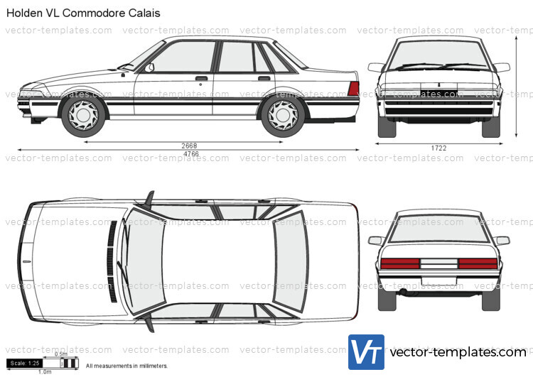 Holden Commodore VL Calais