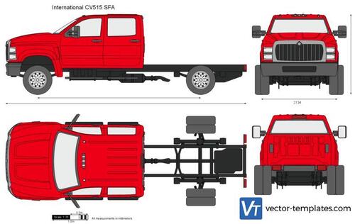 International CV515 SFA