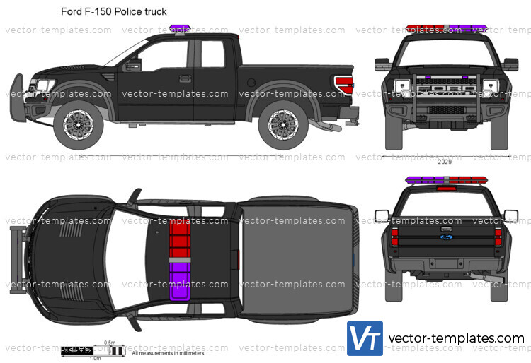 Ford F-150 Police truck