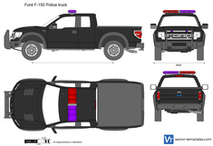 Ford F-150 Police truck
