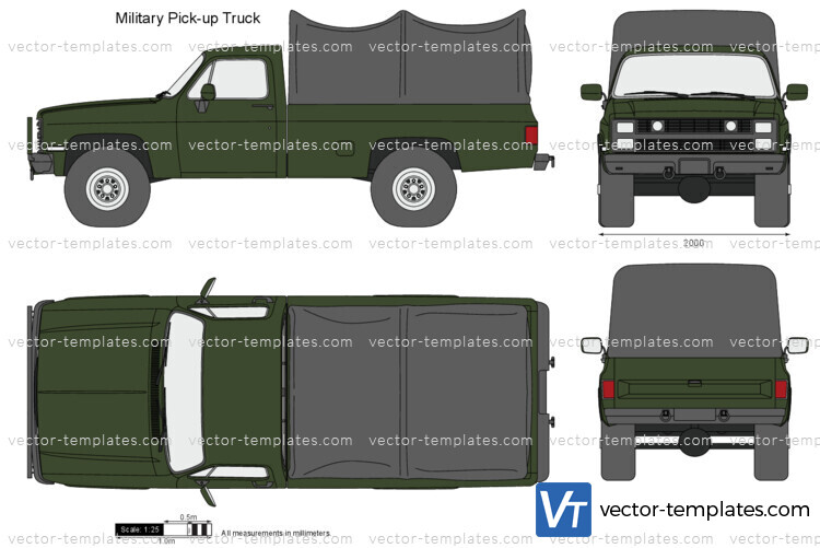 Military Pick-up Truck