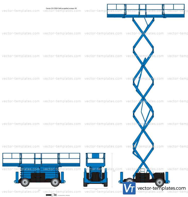 Genie GS-3384 Self-propelled scissor lift