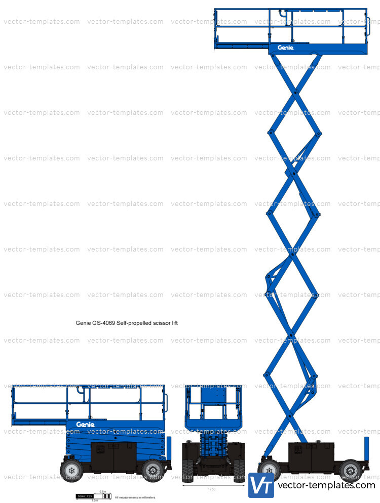 Genie GS-4069 Self-propelled scissor lift