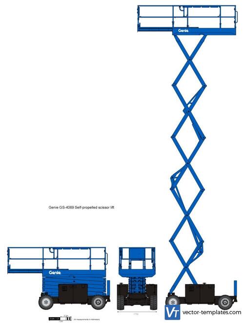 Genie GS-4069 Self-propelled scissor lift