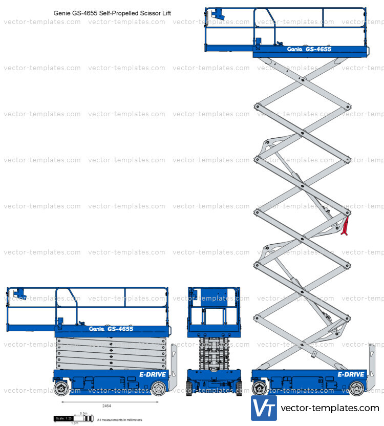 Genie GS-4655 Self-Propelled Scissor Lift