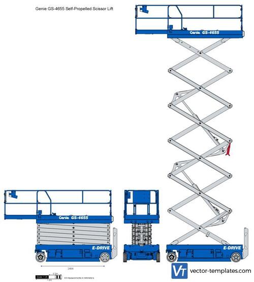 Genie GS-4655 Self-Propelled Scissor Lift